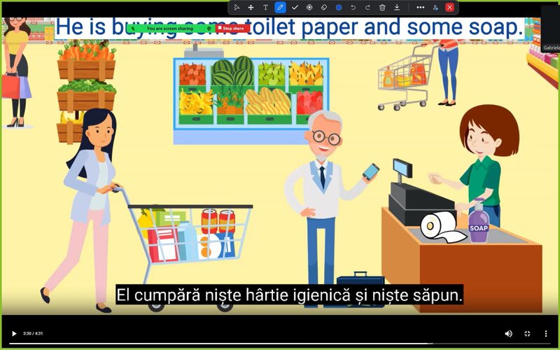 Atelier, joaca, distractie, invatare limba engleza